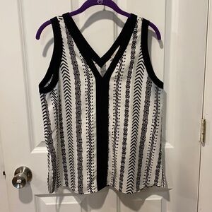 Loft Silky Shell Tank EUC
